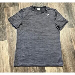 Mens Gymshark Active Performance Gym Workout Crewneck Shirt
